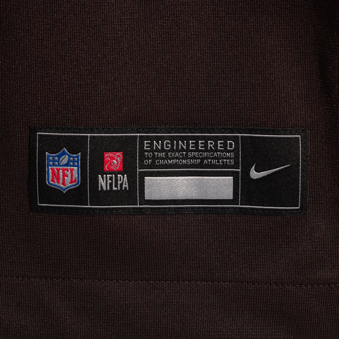 Cleveland Browns Jared Verse Brown Men's Game Jersey