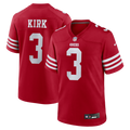 San Francisco 49ers Christian Kirk Scarlet Team Game Jersey