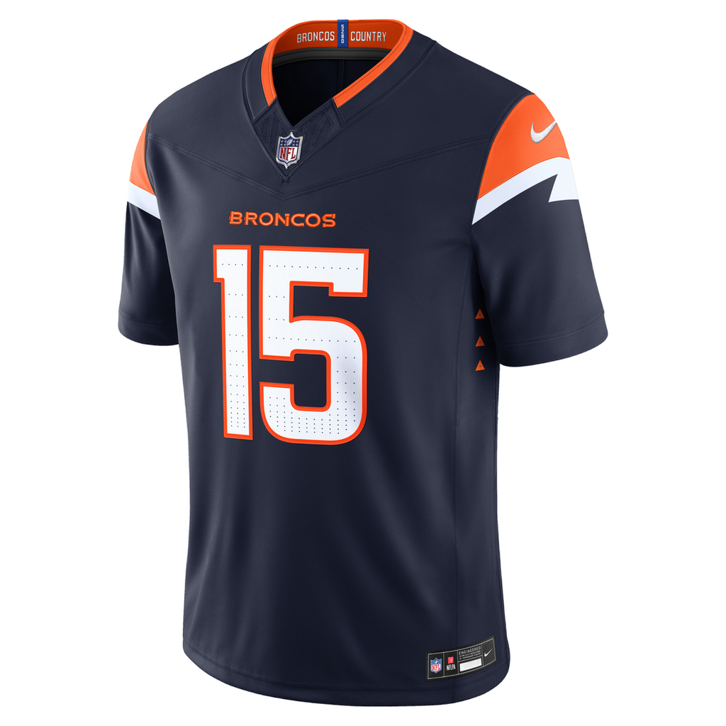 Denver Broncos Nik Bonitto Orange Alternate Mile High Collection 1977 Throwback Vapor F.U.S.E. Stitched Limited Jersey