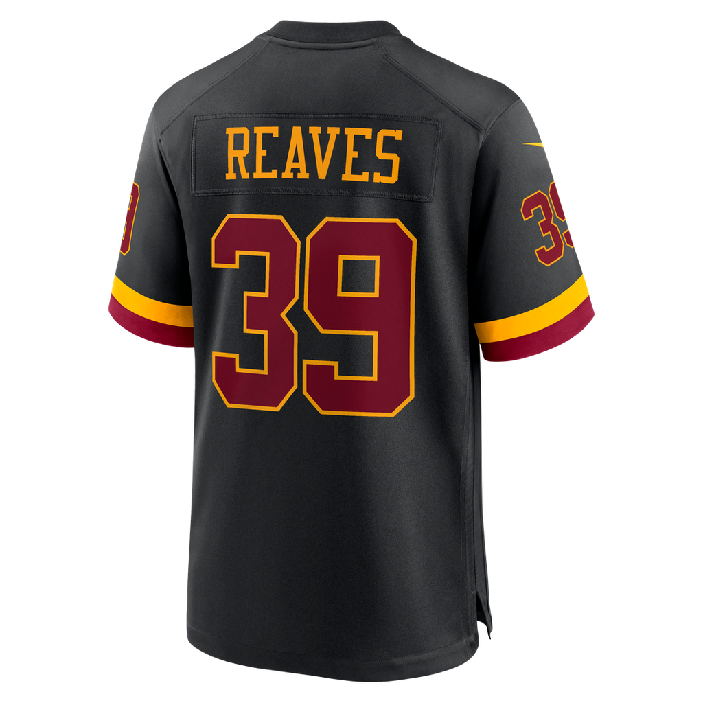 Washington Commanders Jeremy Reaves Burgundy Game Jersey