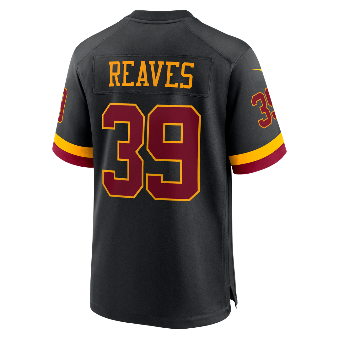 Washington Commanders Jeremy Reaves Burgundy Game Jersey