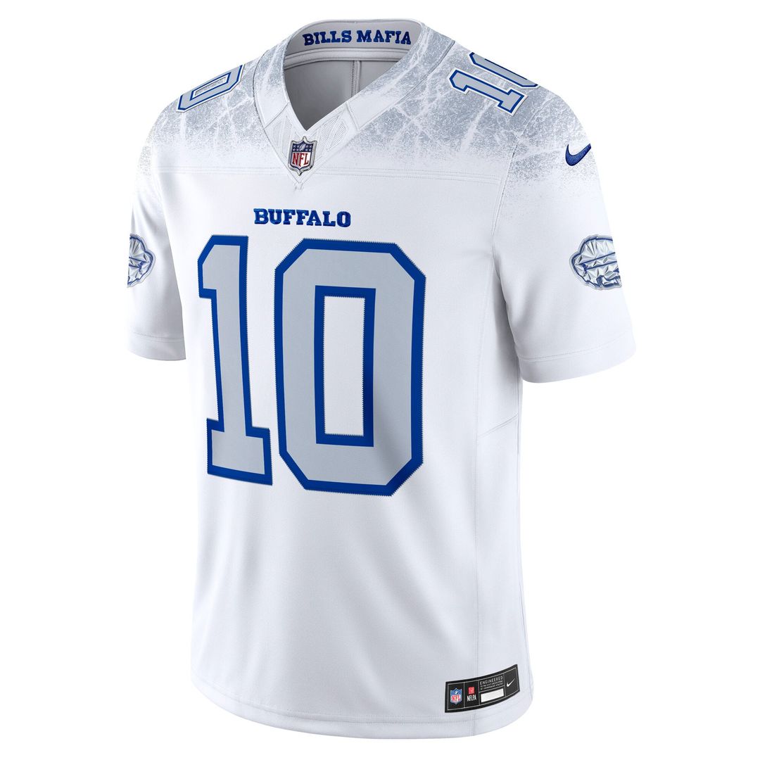 Buffalo Bills Khalil Shakir White Rivalries Collection Stitched Limited Jersey