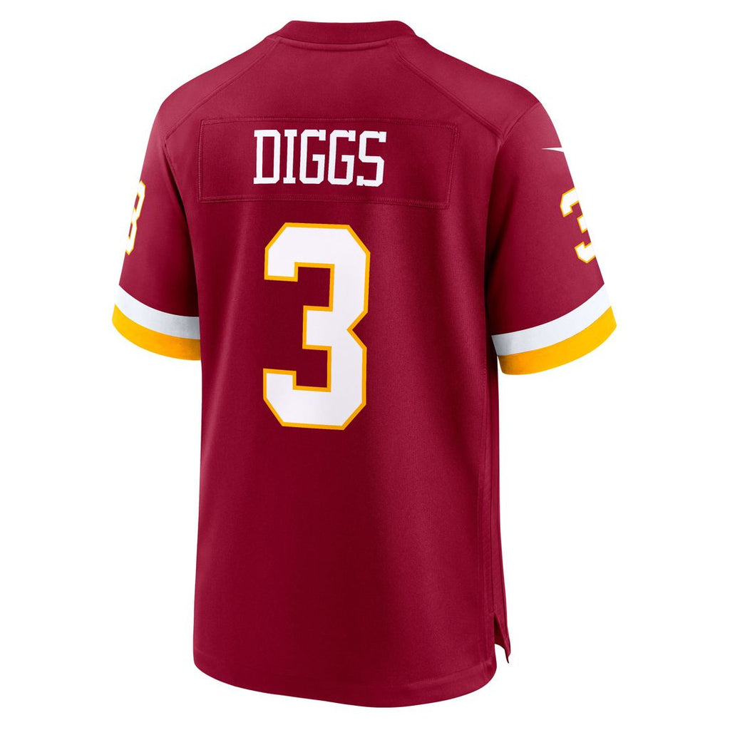 Washington Commanders Stefon Diggs Burgundy Game Jersey