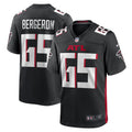 Atlanta Falcons Matthew Bergeron Black Team Game Jersey