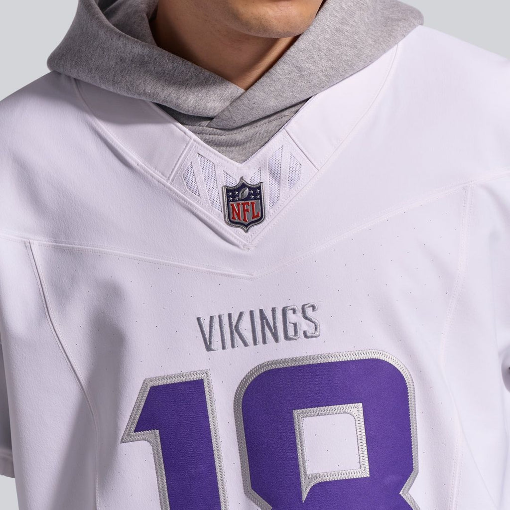Minnesota Vikings Justin Jefferson White Alternate Vapor F.U.S.E. Elite Player Jersey