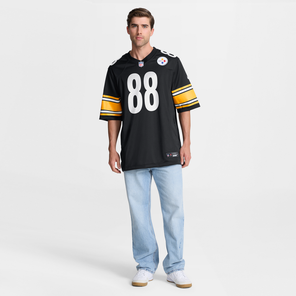 Pittsburgh Steelers Pat Freiermuth Black Game Jersey