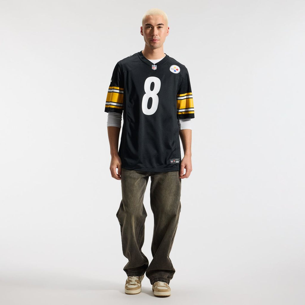 Pittsburgh Steelers Aaron Rodgers Gold Alternate 1933 Throwback Game Jersey