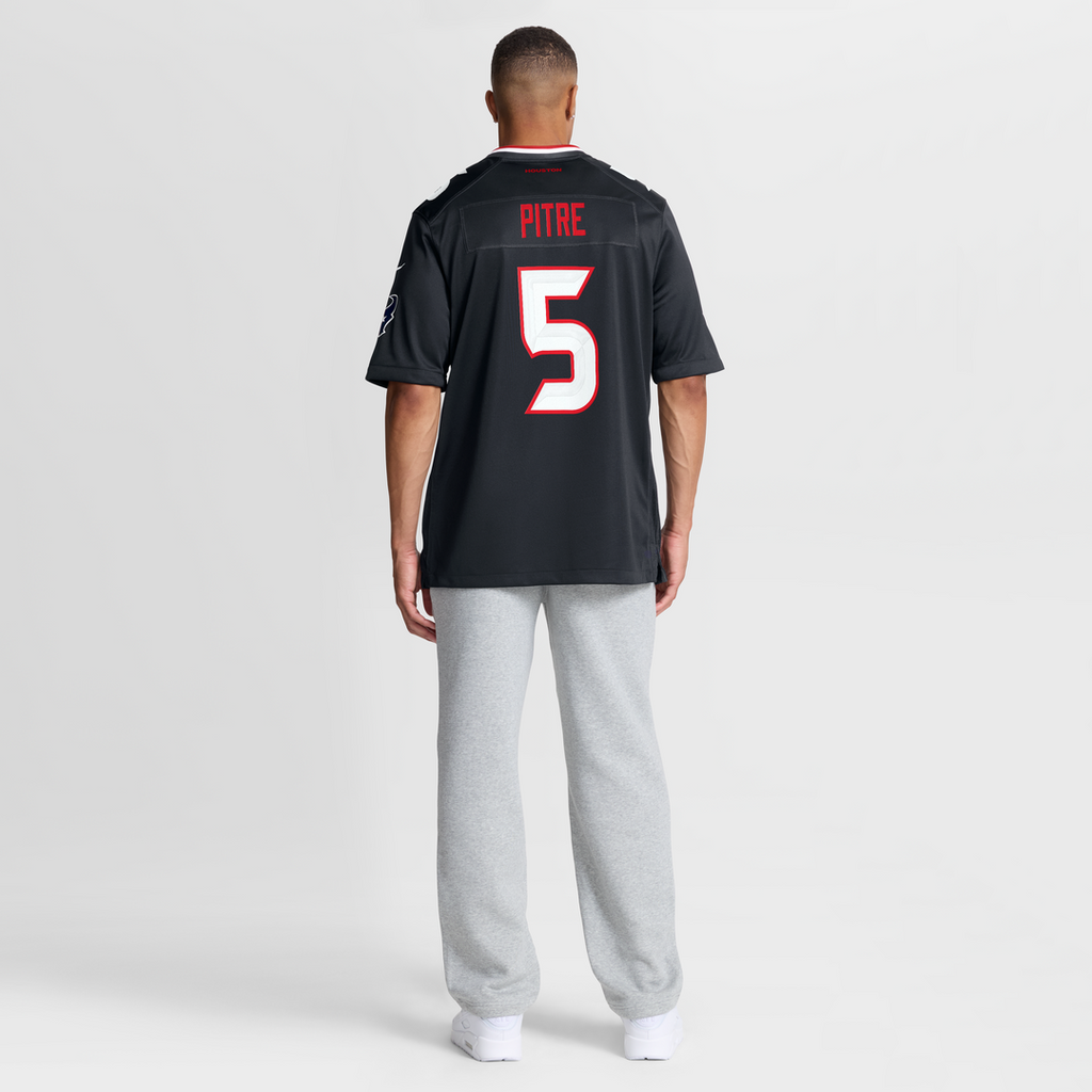 Houston Texans Jalen Pitre Navy Game Jersey