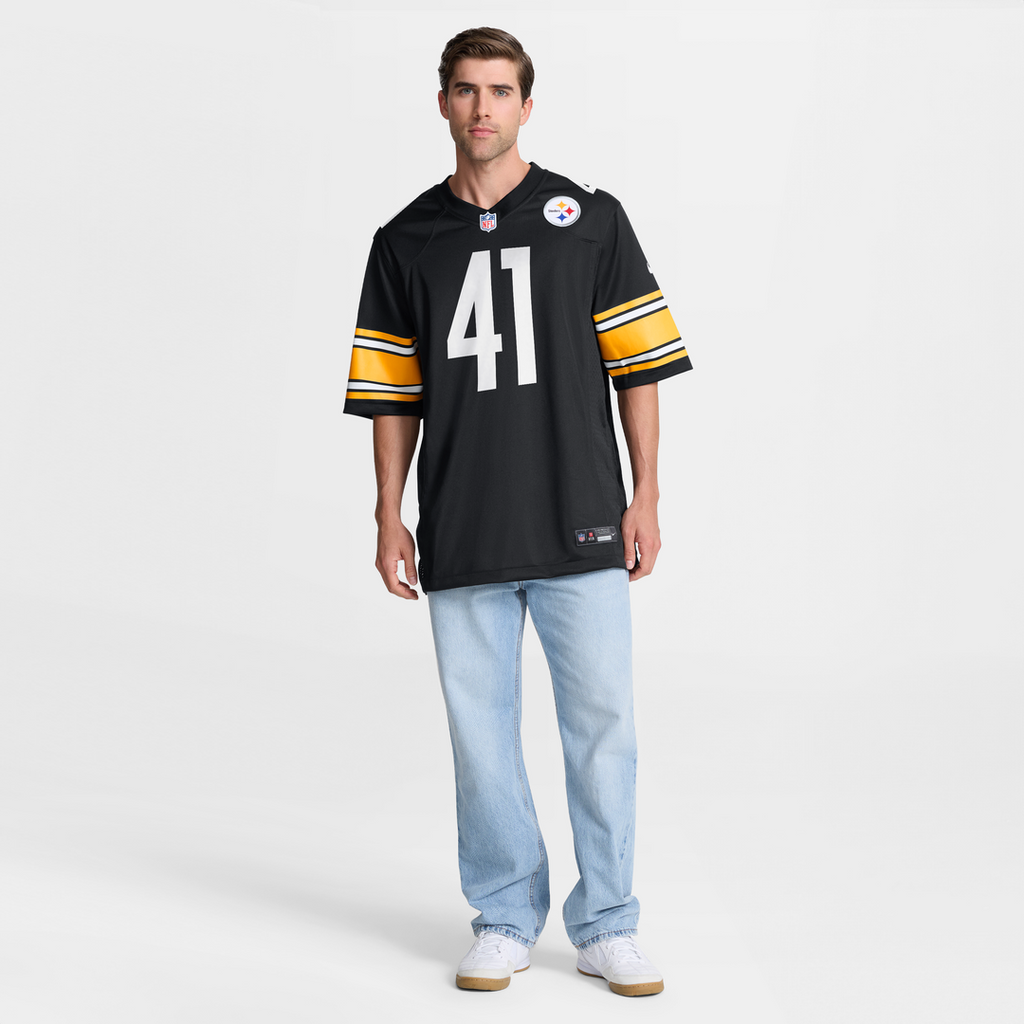 Pittsburgh Steelers Payton Wilson Black Game Jersey