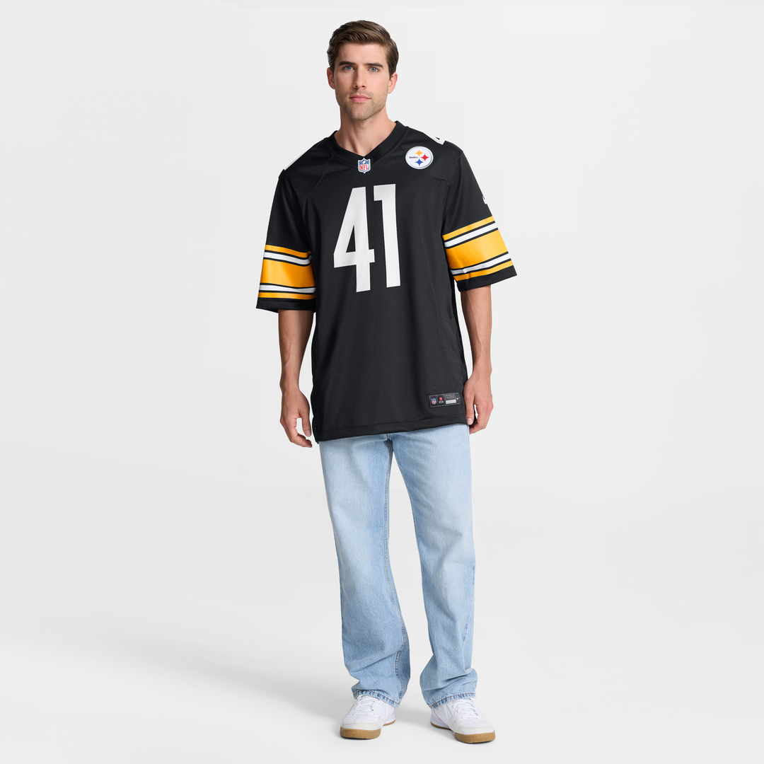 Pittsburgh Steelers Payton Wilson Black Game Jersey