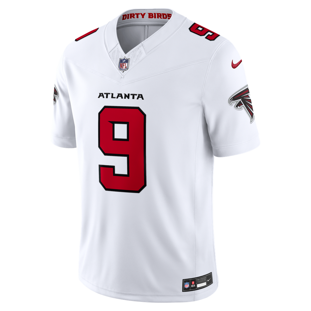 Atlanta Falcons Michael Penix Jr. Red Team Vapor F.U.S.E. Stitched Limited Jersey