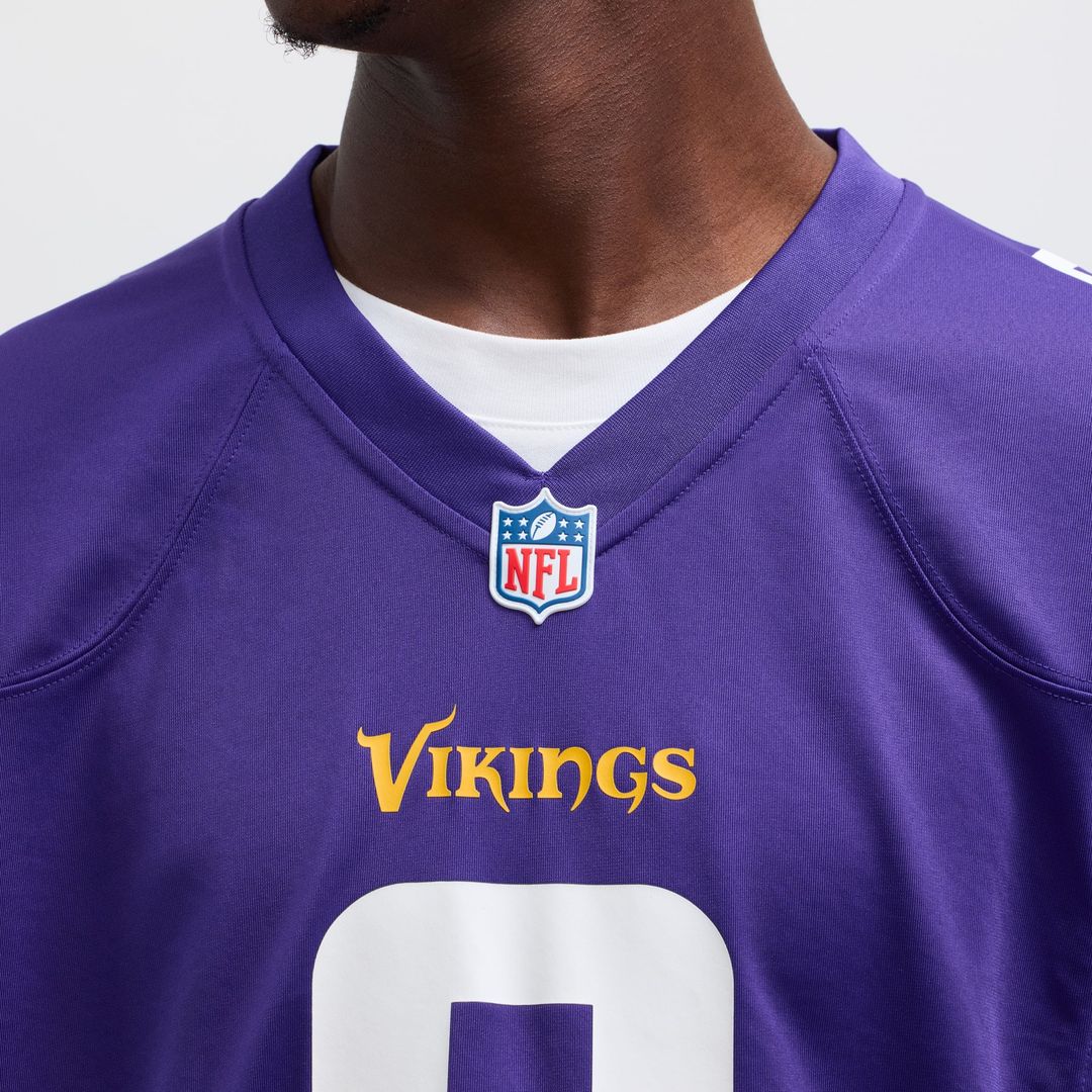 Minnesota Vikings J.J. McCarthy Purple Player Game Jersey