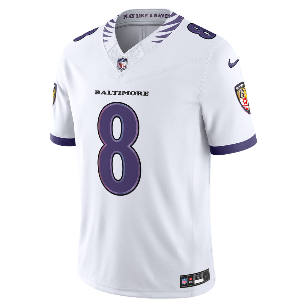 Baltimore Ravens Lamar Jackson Purple Team Vapor F.U.S.E. Stitched Limited Jersey