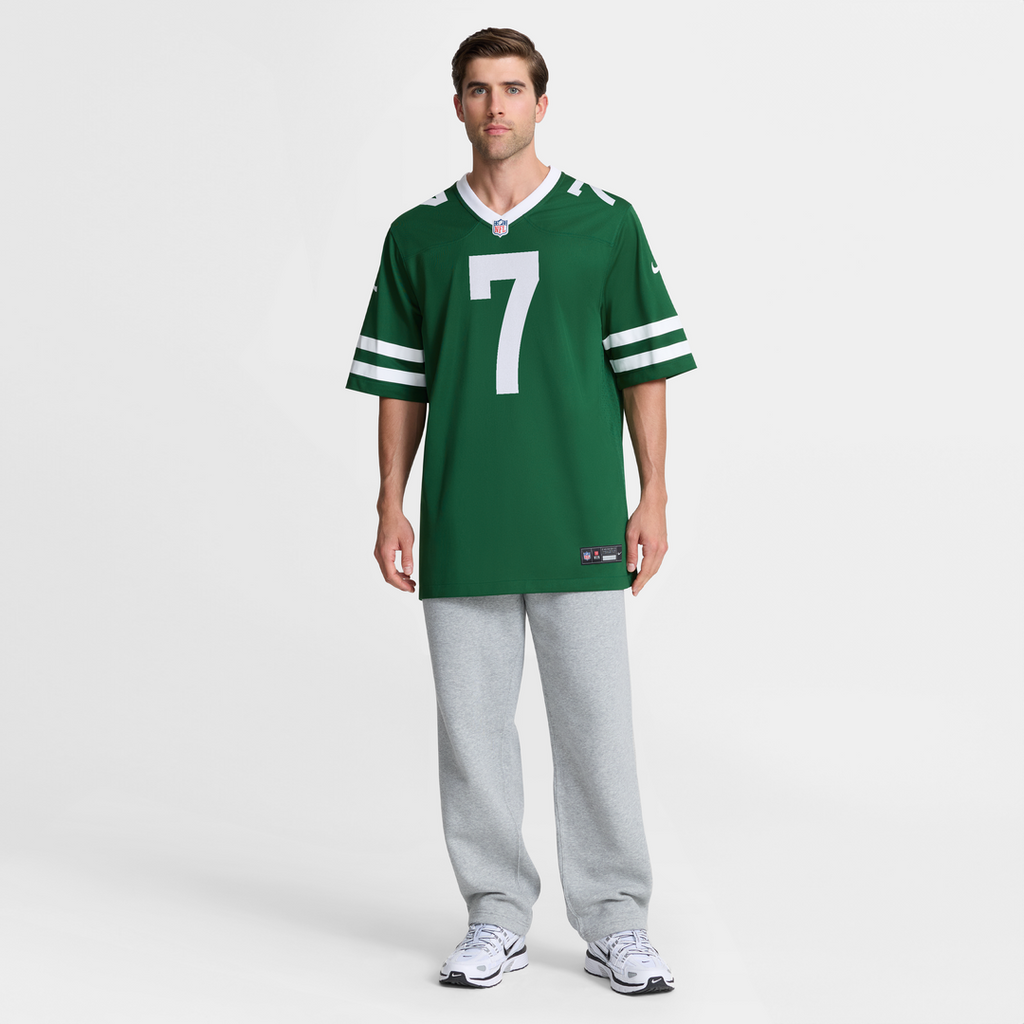 New York Jets Geno Smith Legacy Green Game Jersey
