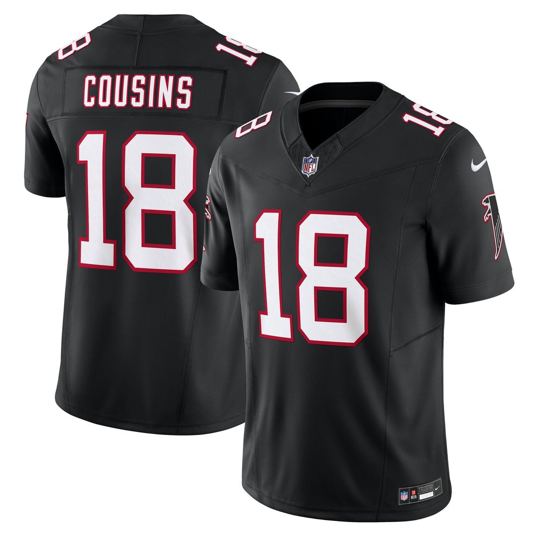 Atlanta Falcons Kirk Cousins Black Vapor F.U.S.E. Limited Jersey
