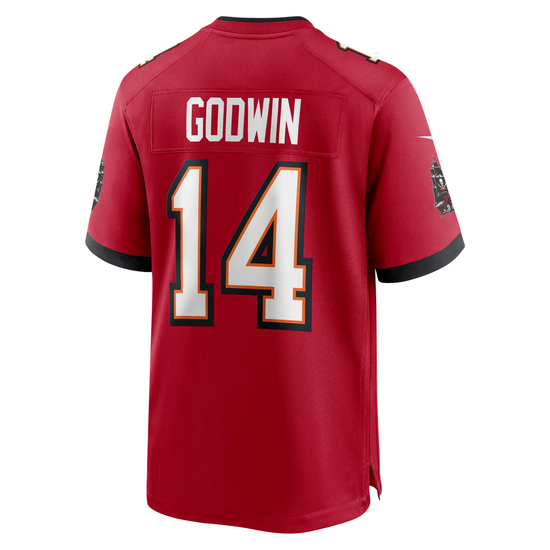 Tampa Bay Buccaneers Chris Godwin Red Game Player Jersey