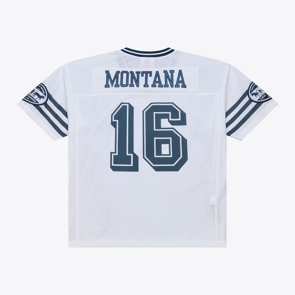 San Francisco 49ers Unisex Joe Montana Mitchell & Ness x Levi's White Legacy Jersey