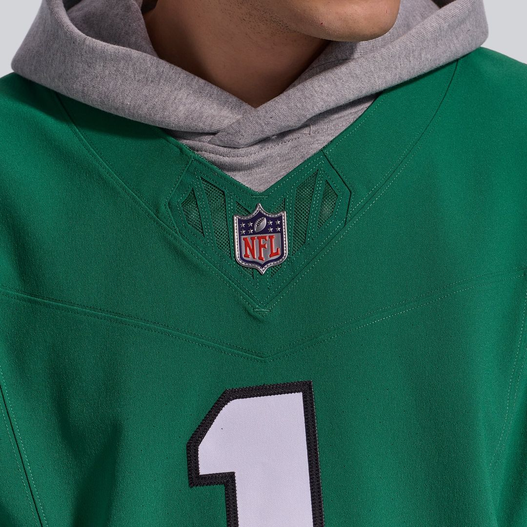 Philadelphia Eagles Jalen Hurts Kelly Green Alternate Vapor F.U.S.E. Elite Jersey