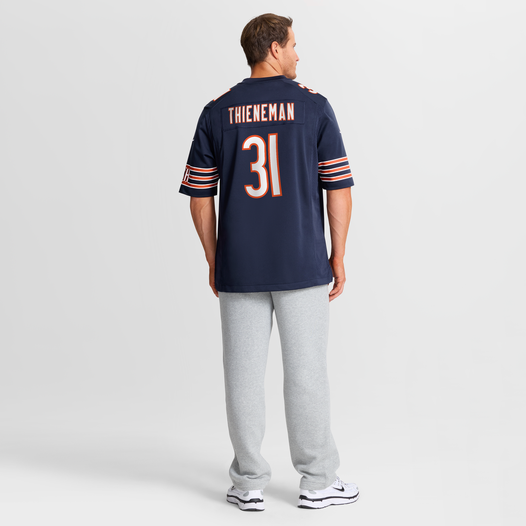 Chicago Bears Dillon Thieneman Navy Team Game Jersey