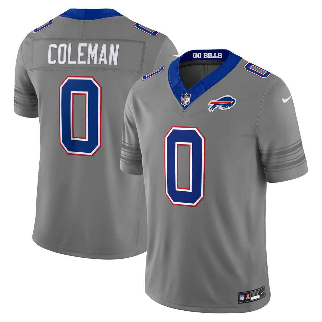 Buffalo Bills Keon Coleman Royal Team Vapor F.U.S.E. Stitched Limited Jersey