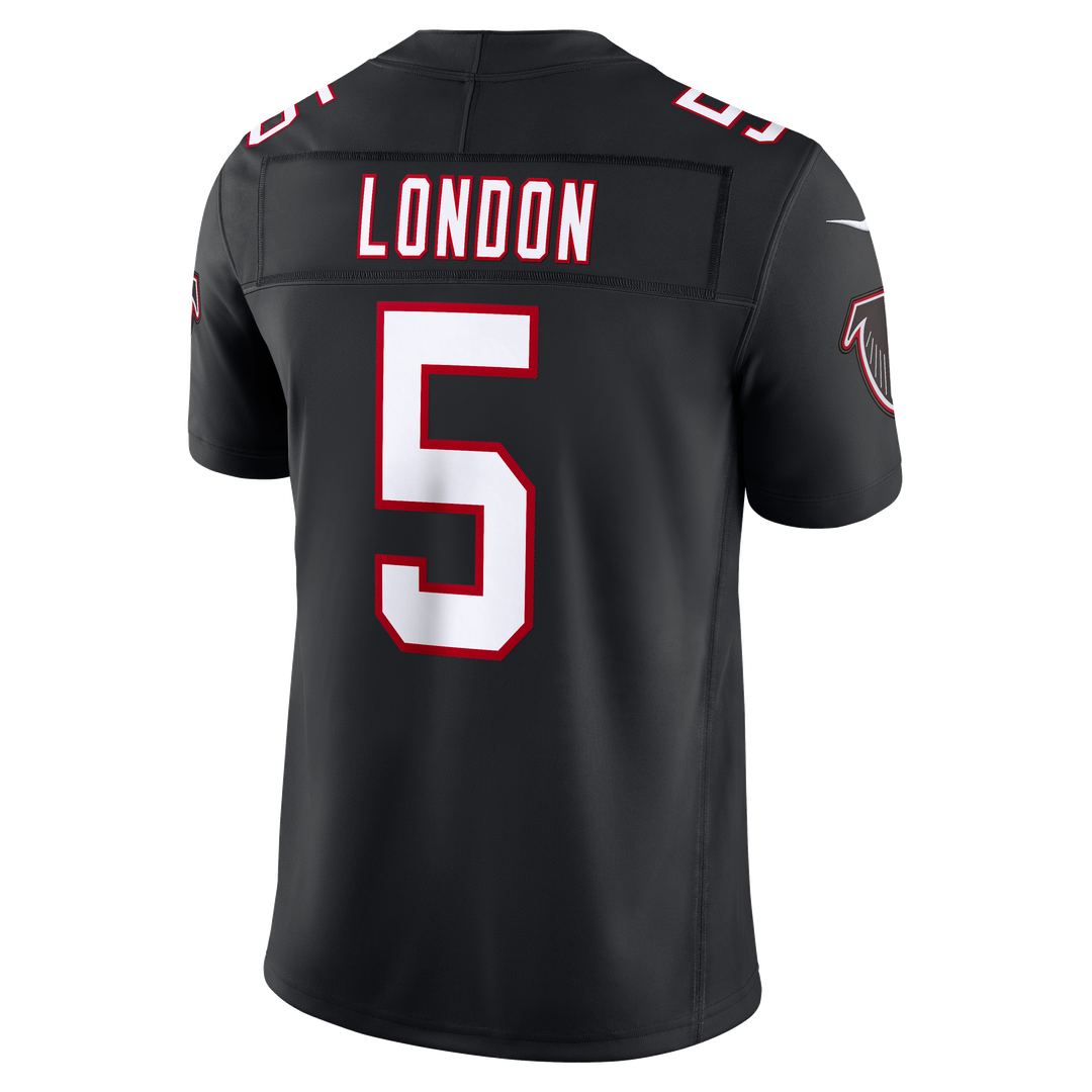 Atlanta Falcons Drake London Red Team Vapor F.U.S.E. Stitched Limited Jersey