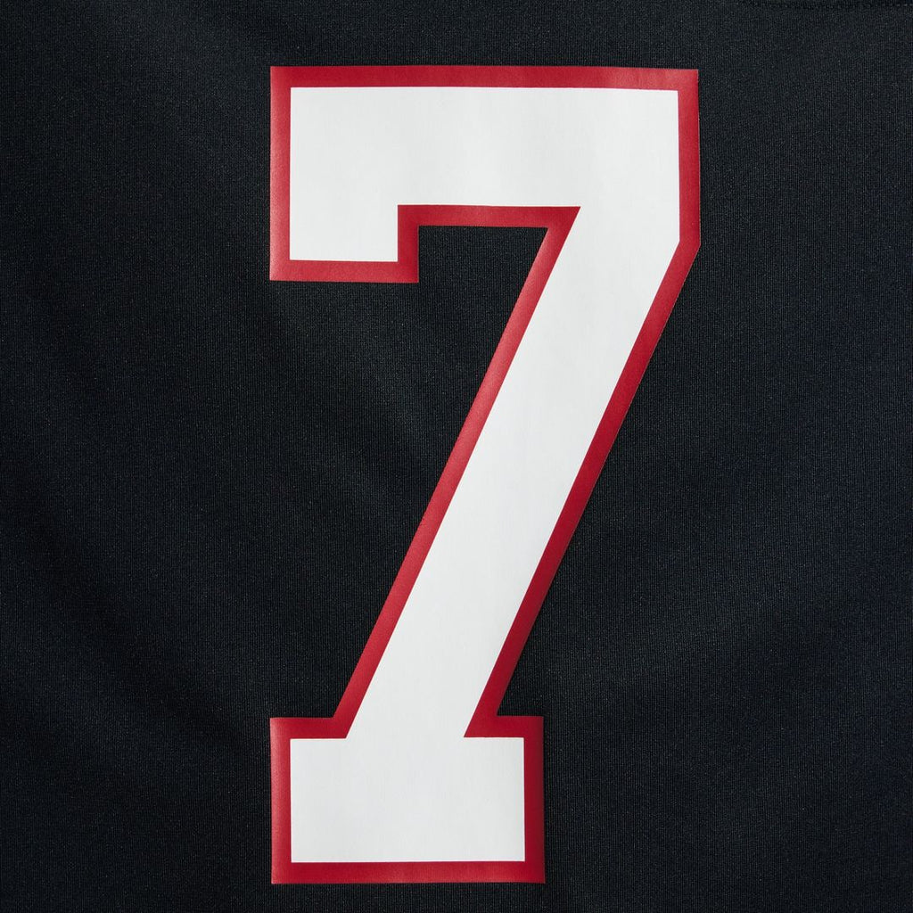 Atlanta Falcons Bijan Robinson Black Throwback Game Jersey