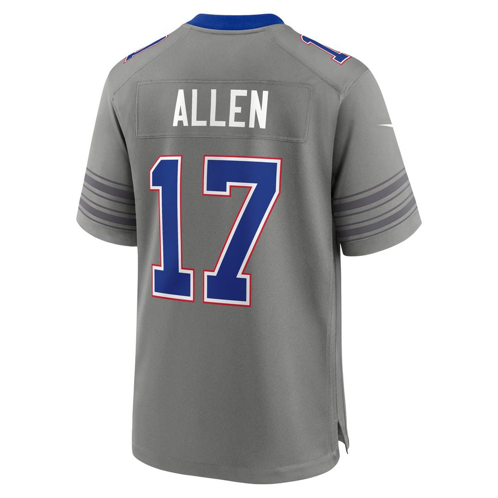 Buffalo Bills Josh Allen White White Game Player Jersey