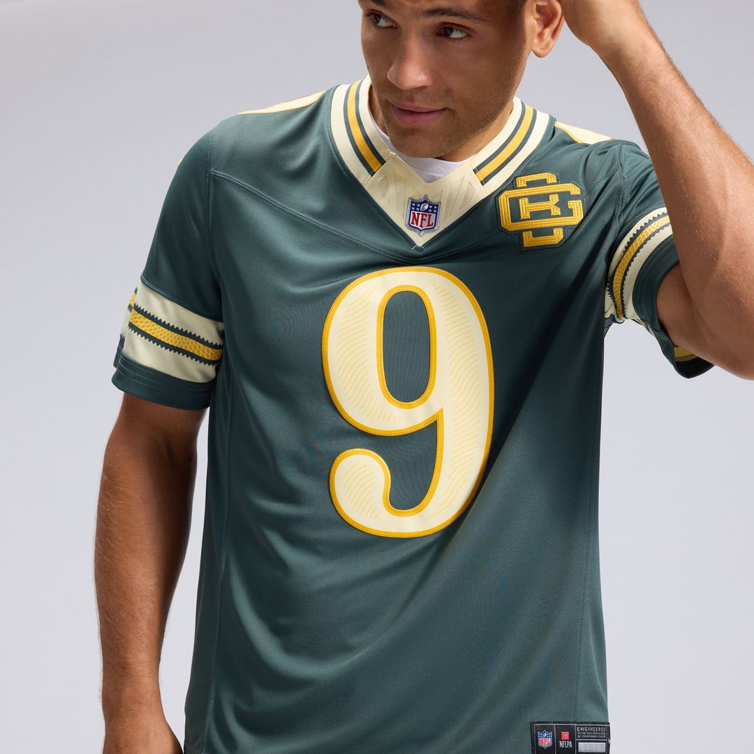 Green Bay Packers Christian Watson Green 2026 Rivalries Collection Stitched Limited Jersey