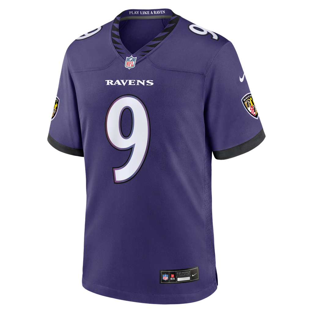 Baltimore Ravens Zion Young Purple Team Game Jersey