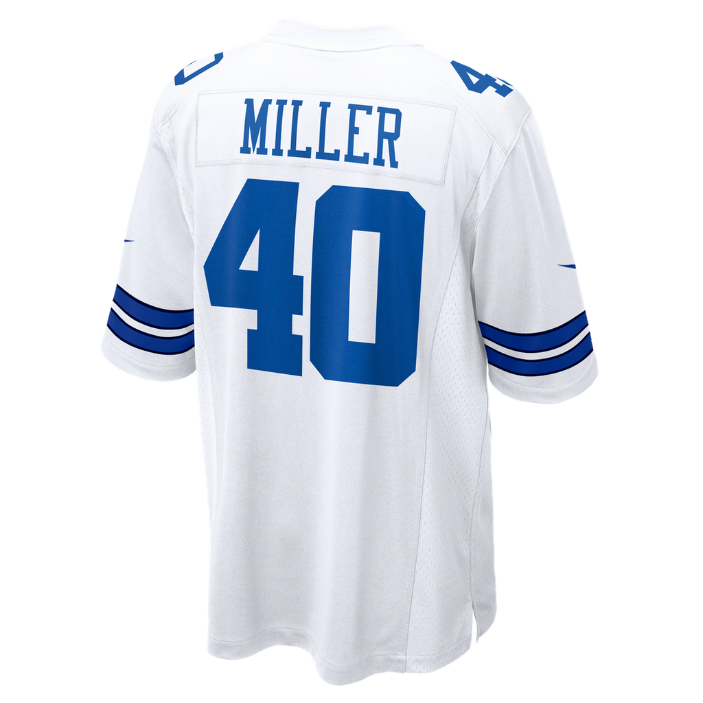 Dallas Cowboys Von Miller White Game Jersey