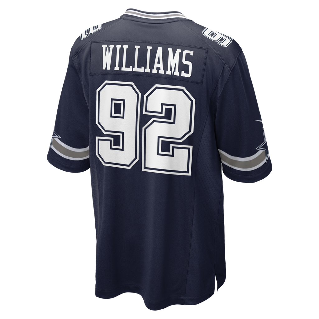 Dallas Cowboys Quinnen Williams White Game Jersey