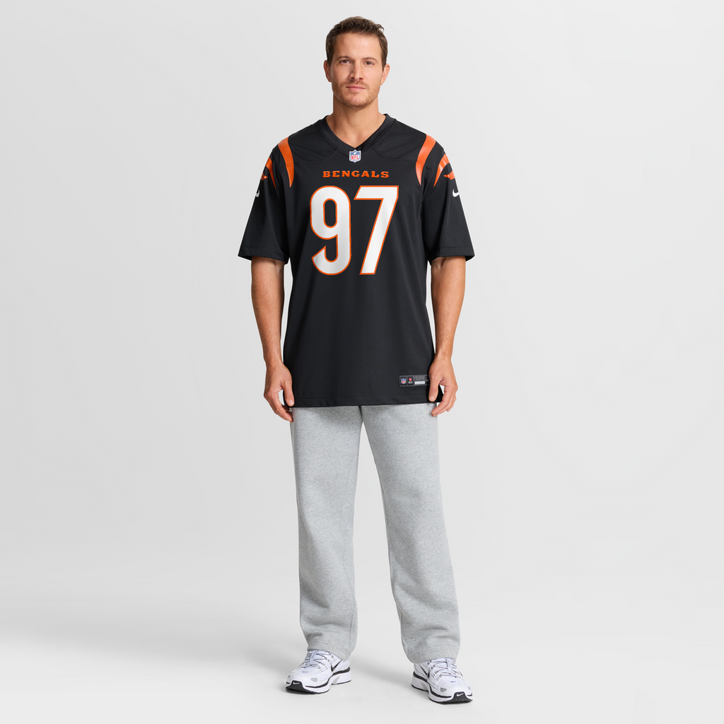 Cincinnati Bengals Shemar Stewart Black Team Game Jersey