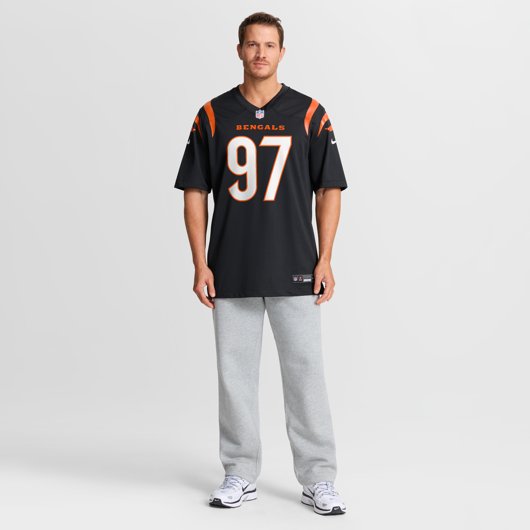 Cincinnati Bengals Shemar Stewart Black Team Game Jersey