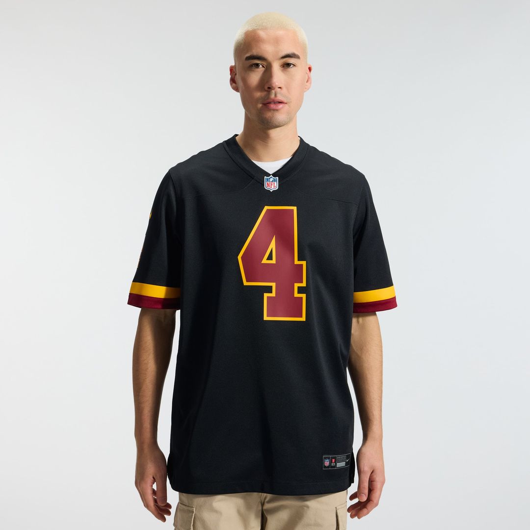 Washington Commanders Frankie Luvu Black Hail Raiser Alternate Game Jersey
