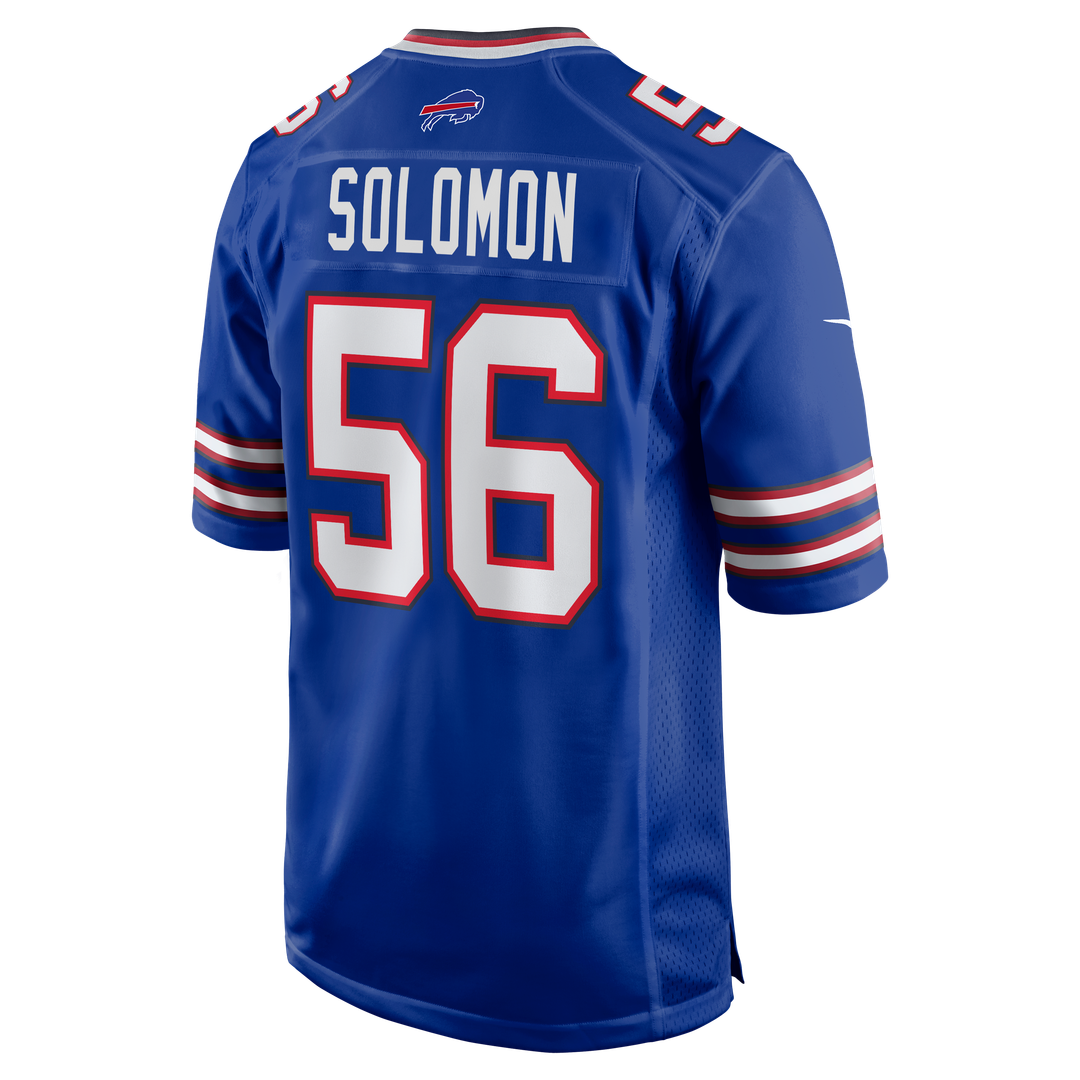 Buffalo Bills Javon Solomon Royal Game Jersey