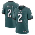 Philadelphia Eagles Tariq Woolen Midnight Green Team Game Jersey