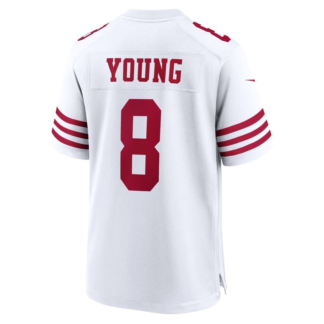 San Francisco 49ers Steve Young Scarlet Retired Player Game Jersey