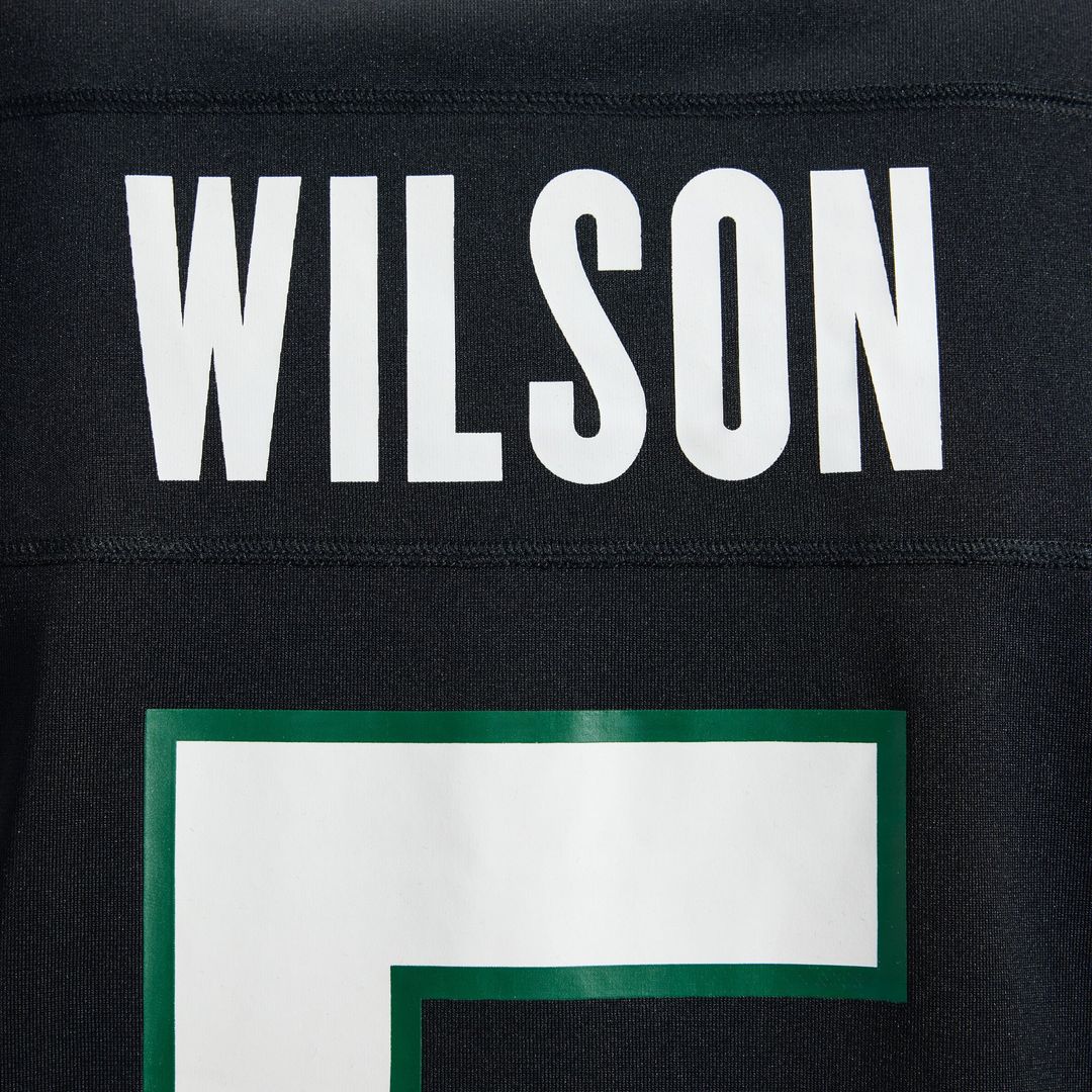 New York Jets Garrett Wilson Legacy Black Alternate Game Jersey