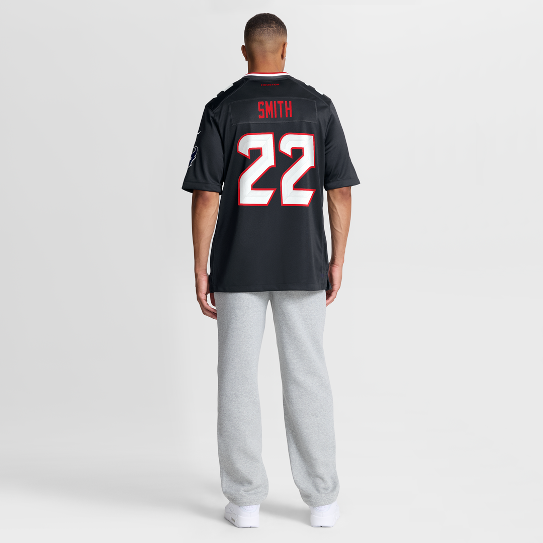 Houston Texans Jaylin Smith Navy Team Game Jersey