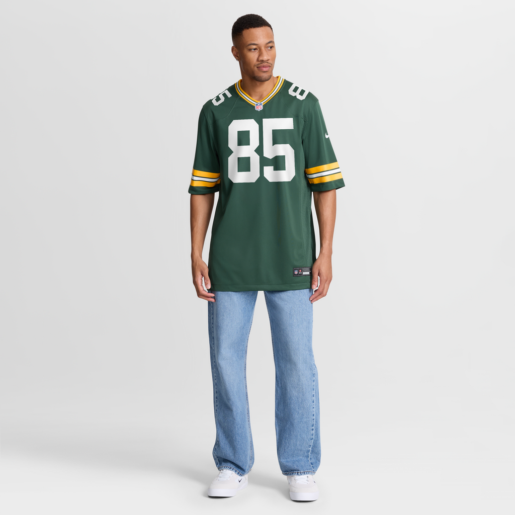 Green Bay Packers Corey Bradford Green Retired Player Jersey