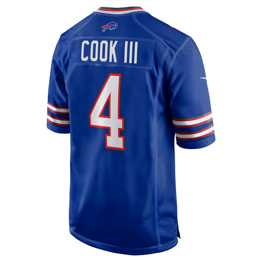 Buffalo Bills James Cook III Royal Team Game Jersey