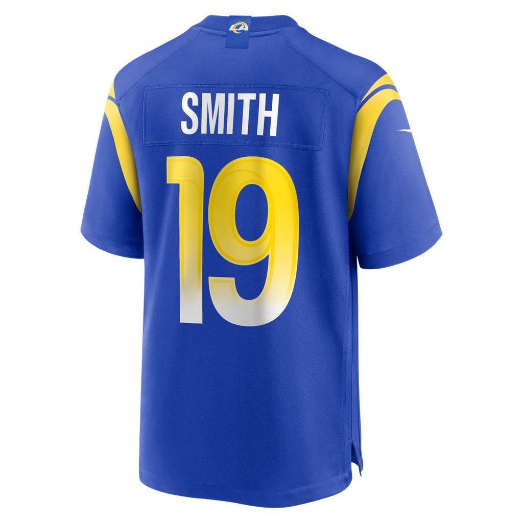 Los Angeles Rams Xavier Smith Royal Home Game Jersey