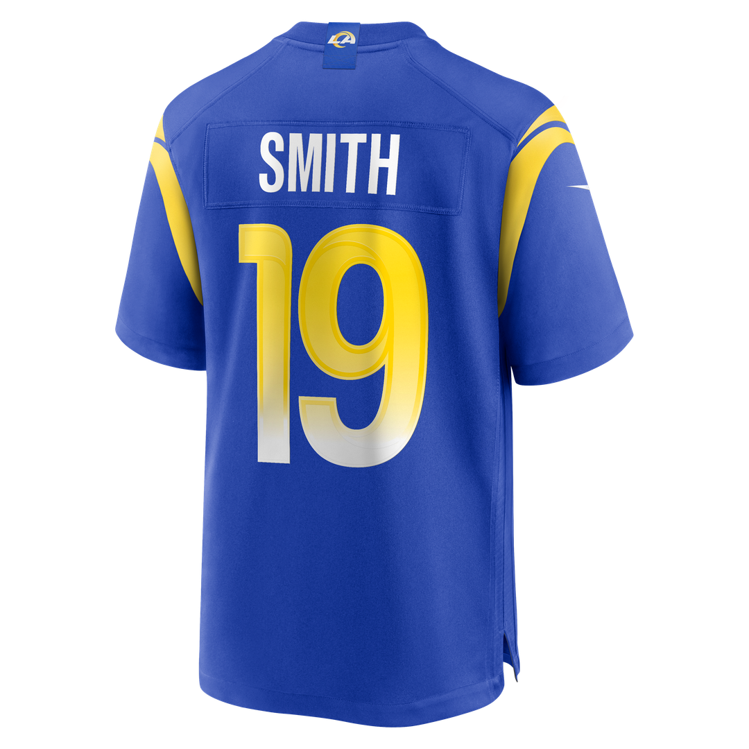 Los Angeles Rams Xavier Smith Royal Home Game Jersey
