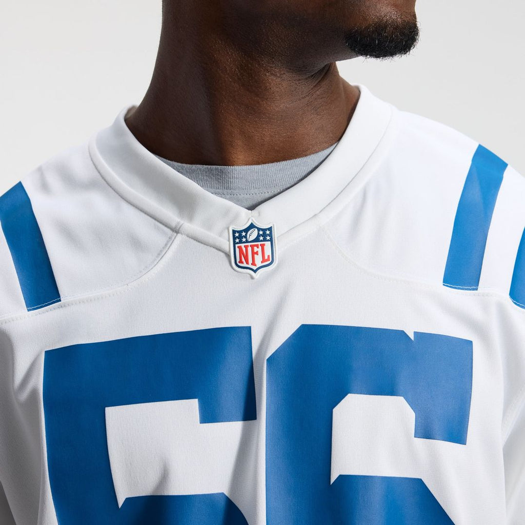Indianapolis Colts Quenton Nelson White Game Player Jersey