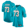 Miami Dolphins Austin Jackson Aqua Game Jersey