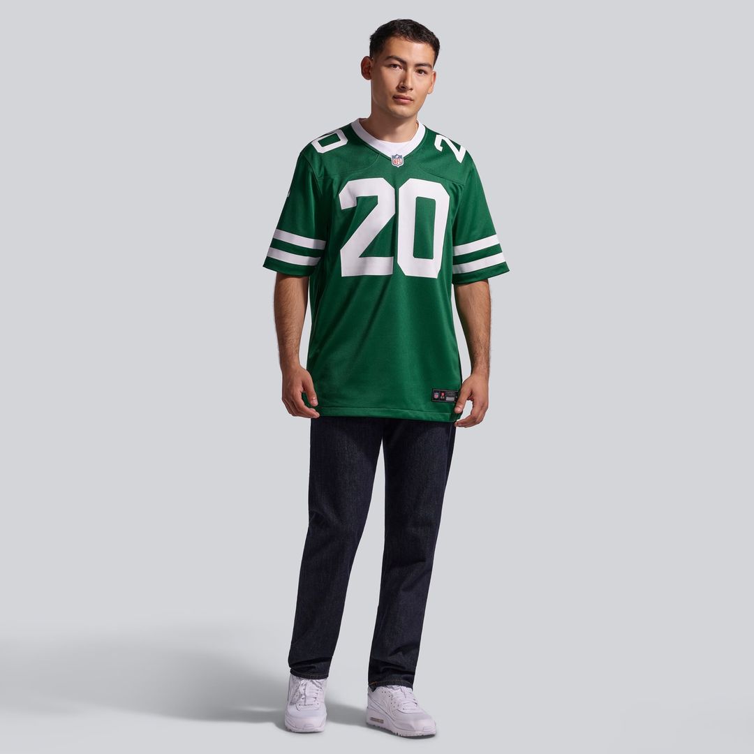 New York Jets Breece Hall Legacy Green Game Jersey