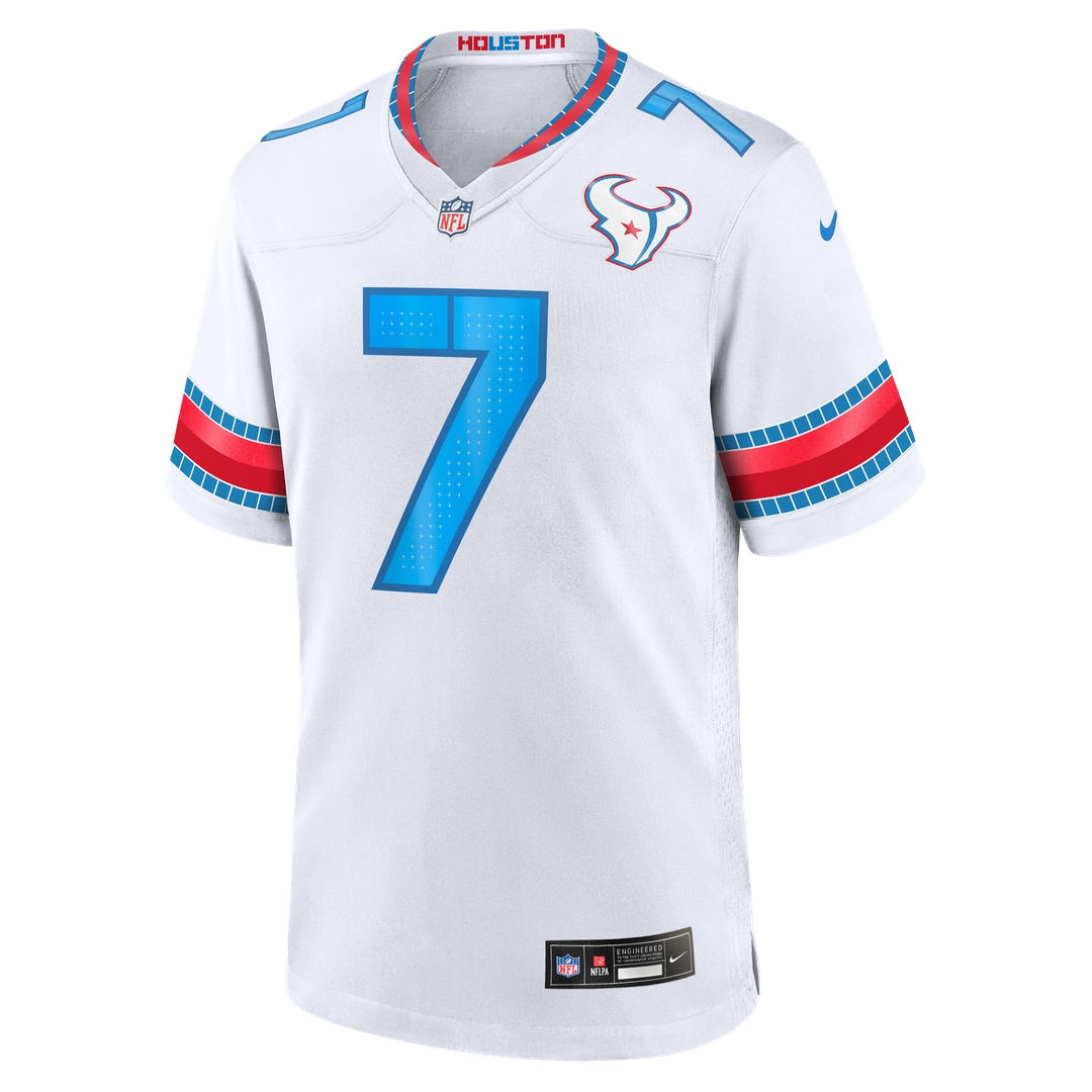 Houston Texans C.J. Stroud White 2026 Rivalries Collection Game Jersey