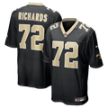 New Orleans Saints Asim Richards Black Team Game Jersey
