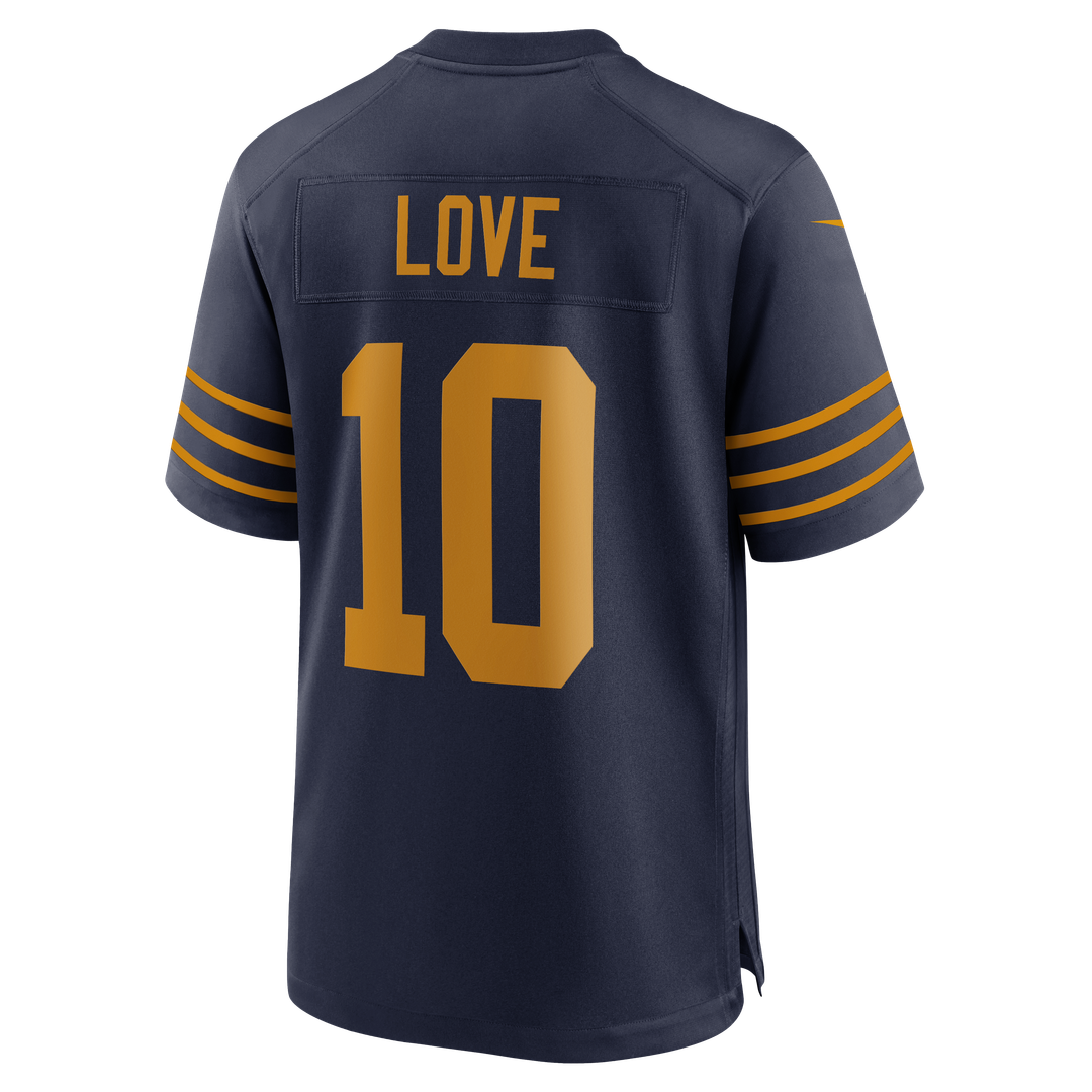 Green Bay Packers Jordan Love Navy The 1923 Classic Game Jersey