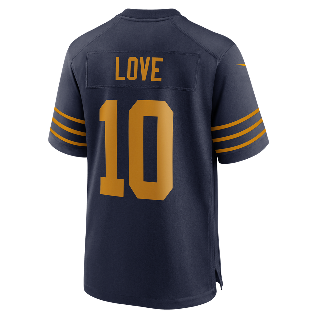 Green Bay Packers Jordan Love White Game Jersey